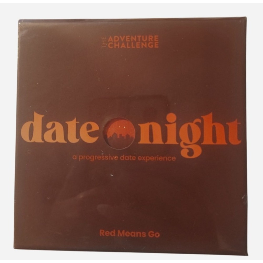 The Adventure Challenge Date Night Red Means Go Progressive Date Card Game NEW